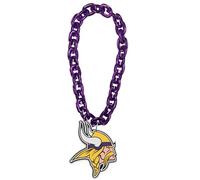 Great Branding NFL Minnesota Vikings Logo FanChain FanFave Chain 3D Big Logo 847624084647, multicoloured, 145x20cm