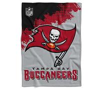 Great Branding Tampa Bay Buccaneers NFL Fleece Super-Soft Throw Brush Blank