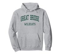 Great Bridge High School HS Chesapeake VA Retro Pullover Hoodie