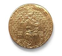 Great Britain 1492 Henry V11 Sovereign Gold Coin, UK Antique Coins, British Old Coins for Collectors, Collectible Ancient Coin Collection, Historical Vintage Souvenirs