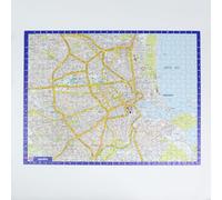 Great Britain A-Z Map of Aberdeen 1000 Piece Jigsaw Puzzle - Exclusive Street Map - Includes Guide Print & City Index - Nostalgic Gift Mapping Fun for Adults