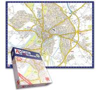 A to Z Map of Chester 1000 Piece Jigsaw