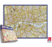 Great Britain A-Z Map of London 1000 Piece Jigsaw Puzzle Exclusive Street Map