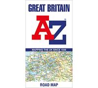 Great Britain A-Z Road Map – New 35th edition – Harper Collins Publishers