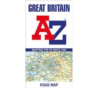 Great Britain A-Z Road Map : Navigate Great Britain with Ease Using Trusted Mapping