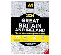 Great Britain And Ireland: AA 2026 Road Atlas Map