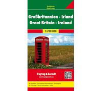 Great Britain and Ireland Road Map (Freytag & Berndt Road Map): Wegenkaart 1:700 000