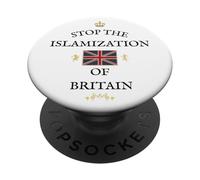 GREAT BRITAIN BRITISH PRIDE PATRIOT PROUD SUPPORTERS BRITONS PopSockets Adhesive PopGrip
