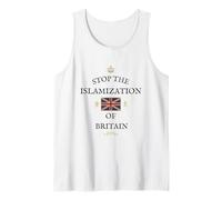 Great Britain British Pride Patriot Proud Supporters Britons Tank Top