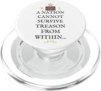 GREAT BRITAIN BRITISH PRIDE PATRIOT SUPPORTER TREASON WITHIN PopSockets PopGrip for MagSafe