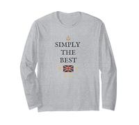 Great Britain British Proud Patriot Support SIMLPY The Best Long Sleeve T-Shirt