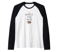 Great Britain British Proud Patriot Support SIMLPY The Best Raglan Baseball Tee