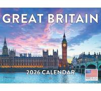 Great Britain Calendar 2026 Wall