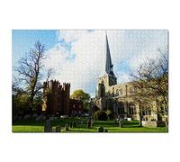 Great Britain England Hadleigh Castle Southend-on-Sea Puzzle 1000 pieces puzzle adults game graphic travel souvenir 50x70CM