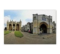 Great Britain England Peterborough Cathedral Puzzle 2000 pieces puzzle adults game graphic travel souvenir 70x100CM