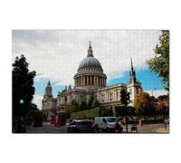 Great Britain England St Paul's Cathedral London Puzzle 1000 Piecesen Puzzle Adult Game Graphics Travel Souvenir 26x38CM
