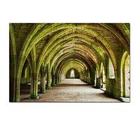 Great Britain England York Fountains Abbey Puzzle 2000 pieces puzzle adults game graphic travel souvenir 70x100CM