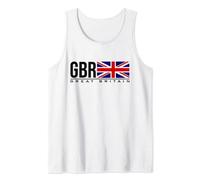 GREAT BRITAIN FLAG UNION JACK BRITISH ATHLETIC TEAM SPORTS Tank Top