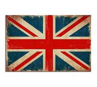Great Britain Flag Wall Art British National UK Flag Canvas Wall Art the Pictures Print On Canvas Modern Artwork Wall Decoration for Home Living Room