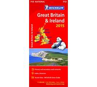 Great Britain & Ireland Map 2015