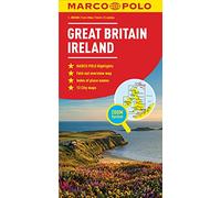 Great Britain & Ireland Map (Marco Polo Maps)