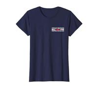 Great Britain Masters Swimming with GB World Aquatics Logo T-Shirt, Women, Navy Blue, Large