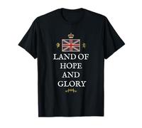 Great Britain Patriot Proud British Pride BRIT Hope N Glory T-Shirt