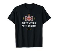 Great Britain Patriots Proud British Pride Refugees Welcome T-Shirt