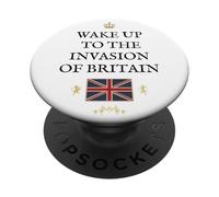 GREAT BRITAIN PRIDE BRITISH PATRIOT SUPPORT INVASION OF BRIT PopSockets Adhesive PopGrip