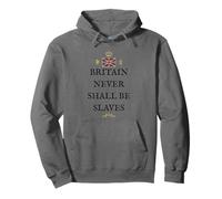 GREAT BRITAIN PRIDE BRITISH PATRIOT SUPPORTERS NEVER SLAVES Pullover Hoodie