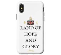 GREAT BRITAIN PRIDE BRITISH SUPPORTERS LAND OF HOPE & GLORY Case for iPhone X/XS