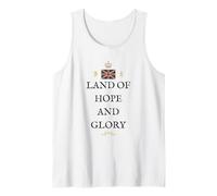 Great Britain Pride British Supporters Land of Hope & Glory Tank Top