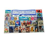 Great Britain Stamp Set of 500 - All Different/UK History/London England Collectable Souvenir