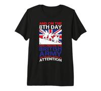 Great British Army T-Shirt - On The 8th Day God Created Premium T-Shirt