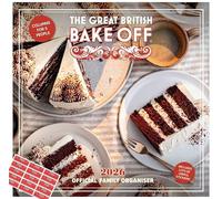 Great British Bake Off Calendar 2026 Square Wall GBBO Calendar Family Organiser Gift Baking Present with Organising Stickers