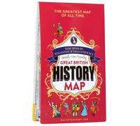 Great British History Map | Historical Map & Guide | Marvellous Maps | History Gifts | Adventure | Trivia
