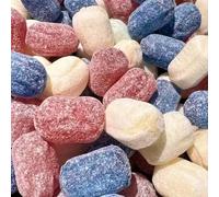 Great British Mix - Red, White and Blue Unwrapped Fruit Assortment (1kg)