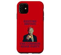 GREAT BRITISH PATRIOT UNITED KINGDOM THE COMMONSENSE PARTY Case for iPhone 11