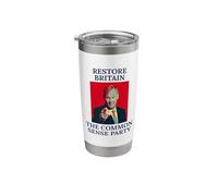 Great British Patriot United Kingdom THE Commonsense Party Stainless Steel Insulated Tumbler