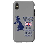 GREAT BRITISH PATRIOTS UNITED KINGDOM THE COMMONSENSE PARTY Case for iPhone X/XS