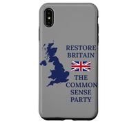 GREAT BRITISH PATRIOTS UNITED KINGDOM THE COMMONSENSE PARTY Case for iPhone XS Max