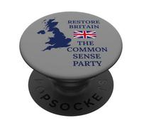 GREAT BRITISH PATRIOTS UNITED KINGDOM THE COMMONSENSE PARTY PopSockets Adhesive PopGrip
