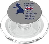 GREAT BRITISH PATRIOTS UNITED KINGDOM THE COMMONSENSE PARTY PopSockets PopGrip for MagSafe