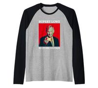 Great British Patriots United Kingdom UK Rupert Lowe Restore Raglan Baseball Tee