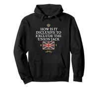 GREAT BRITISH PROUD PATRIOTS SUPPORTERS INCLUSIVE EXCLUSIVE Pullover Hoodie