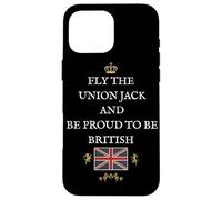 GREAT BRITISH PROUD PATRIOTS SUPPORTERS PROUD TO BE BRITISH Case for iPhone 16 Pro Max