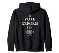 GREAT BRITISH PROUD PATRIOTS SUPPORTERS VOTE REFORM UK Zip Hoodie