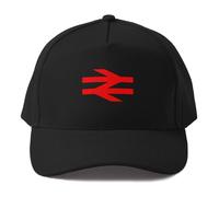 Great British Railways - National Rail Black Baseball Cap Size is: One Size