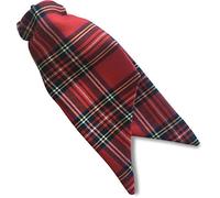 Great British Tie Club Ladies Royal Stewart Red Tartan Check Clip On Cravat