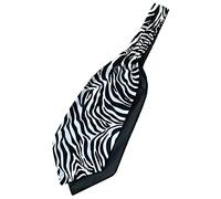 Great British Tie Club Men's 100% Cotton Zebra Print Ascot Cravat